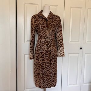 Dolce & Gabbana Vintage Leopard Ponyhair Coat